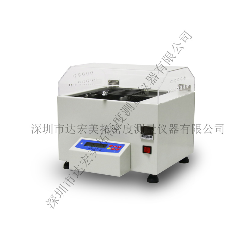 本系列產(chǎn)品采用德國進口傳感器，精度高，穩(wěn)定性好；測量架采用鋁合金材料，開放式結(jié)構(gòu)設(shè)計，保證稱重系統(tǒng)的穩(wěn)定性與拿取樣品的方便性；具有自動水溫恒溫功能，恒溫裝置與體積測量裝置溶于一體，廣泛應(yīng)用于高溫狀態(tài)下體積變化率測試場合。